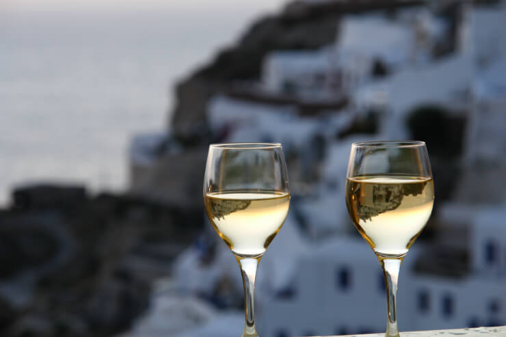 Art Maisons wine in Santorini