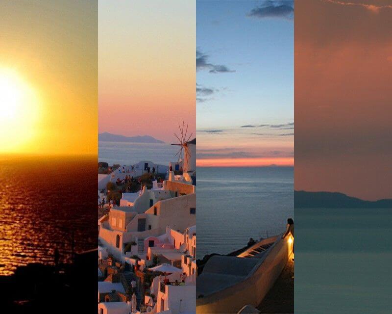 Oia sunset