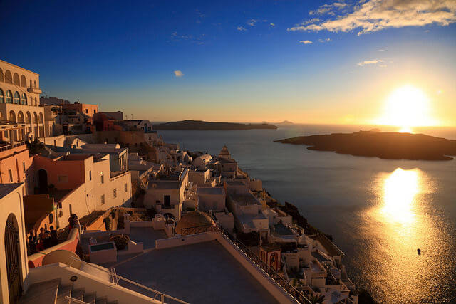 Santorini sunrise