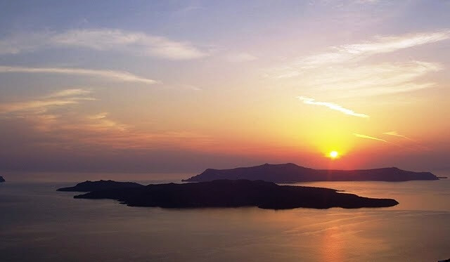 Santorini sunset