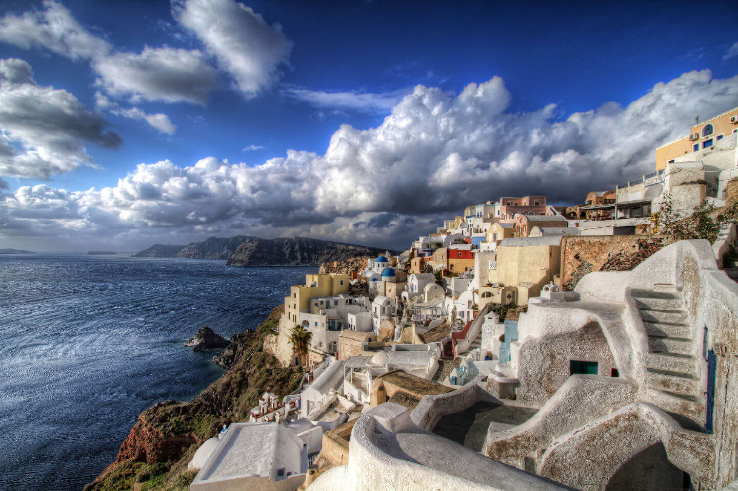 Santorini Греция pogoda